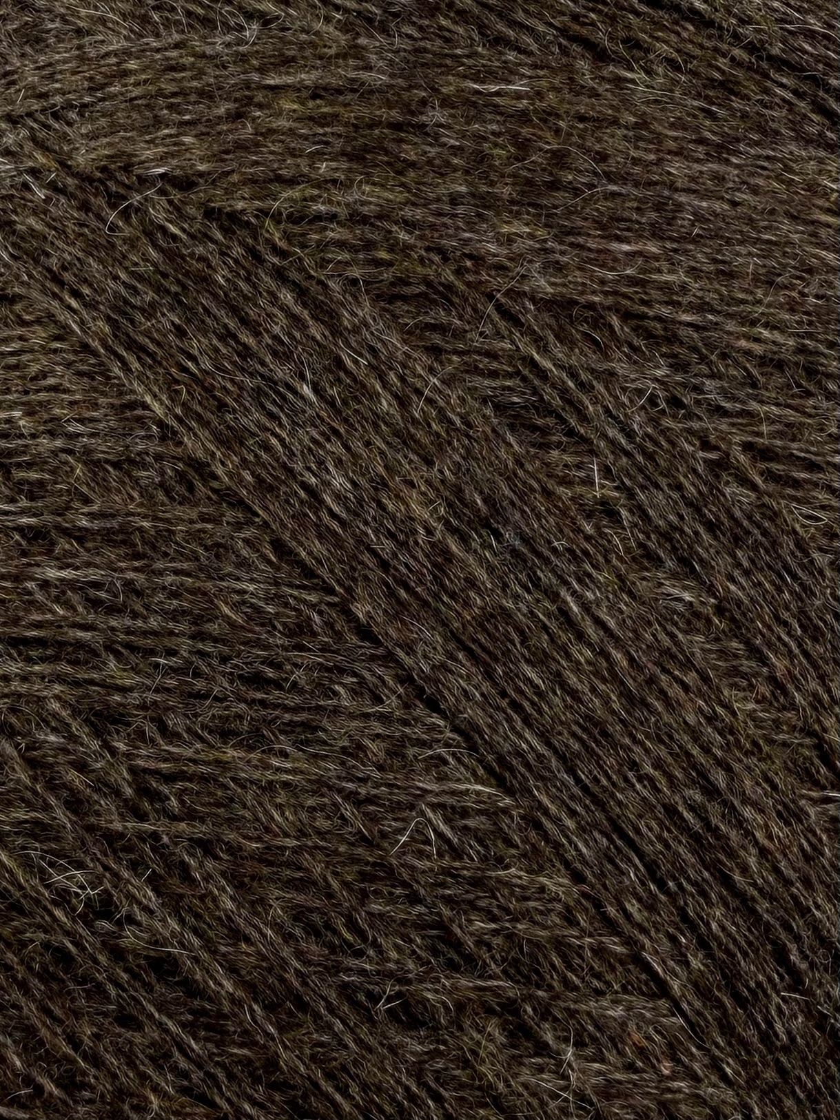 Loro Piana CashWM Nm 2/12 – Kaschmir & Kid Mohair Garn col. Schokoladenbraun Mélange foto 3